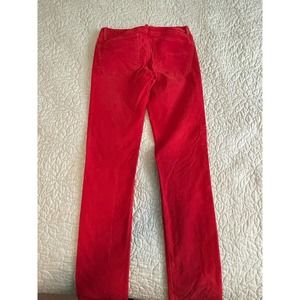 Gap Micro-Corduroy Women's Skinny Jeans | Size 2/26 | Color: Red
